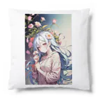 🐋うくはのお店の花と君7 Cushion