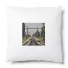 atoyuki_SHOPの鉄道レールデザイン Cushion