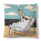 癒しの部屋🐾໒꒱のリゾートCat🏖 Cushion