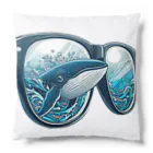 れいのクジラのメガネ：海中の視界 Cushion