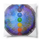 💖宇宙整体♪🌈♪こころからだチャンネル♪💖の宇宙曼荼羅　cakra version Cushion