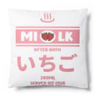 Stylo Tee Shopの温泉牛乳のいちご牛乳♨ クッション