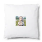 aaammmamのエルフ　美少女 Cushion