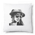 tatsuya05のサングラスガール Cushion