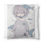 as -AIイラスト- のサメの子 Cushion