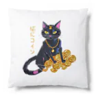 黒猫堂の猫にコイン Cushion