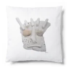 Keiko_Naoko-Art-Japanの本気で守るアッシャー Cushion