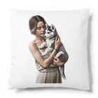 やまけんのかわいさ満点！子犬のハスキー！ Cushion