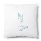 Pafe_Maisonの喫茶店のパフェ（水色の） Cushion