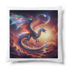 一番星の幻想的なドラゴンアート  Cushion