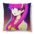 きゅぴきゅぴガールのきゅぴきゅぴ★ピンク髪美人お姉さん Cushion