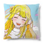 HIMAWARIの夏日　向日葵　桜　クッション Cushion