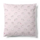 しらたまちゃんSHOPu〜🐽のいっぱいしらたまちゃん（ピンク） Cushion