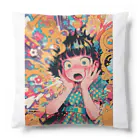 ツバサのネオレトロポップガール Cushion