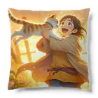 おしゃまんべのミコとアキの大冒険 Cushion