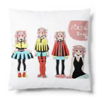 mikyacraft MIKA💓🌟赤い心臓のパステルちゃんズ Cushion
