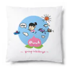 ユニークで目を引くアイデア！Masakey Artのたのぴんふのmomotaro Cushion