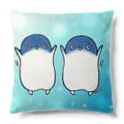 ヤママユ(ヤママユ・ペンギイナ)のふたごのフェアリーペンギン(kirakira) Cushion