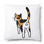 Riotoのねこけつω（三毛猫） Cushion