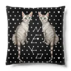 idumi-artの双子Neco Cushion