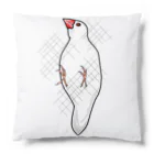 Lily bird（リリーバード）のしがみつく文鳥 Cushion