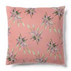 あおちゃん商会のThunberg Lily （スカシユリ） ピンク Cushion