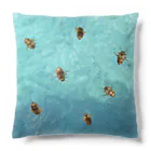 L_arctoaの海を泳ぐチャイロチビゲンゴロウ Cushion