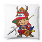 バッファ君  goods【近鉄バファローズ／1976-1996】の★NEW 【 大坂夏の陣 】 バッファ君 X 真田幸村 Cushion