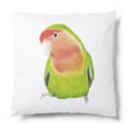 森図鑑の[森図鑑]コザクラインコ ノーマル Cushion