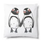 penguininkoの手繋ぎケープペンギンのカップル🐧❤️🐧 Cushion