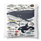 母アパレルのさかなへんの魚シリーズ Cushion