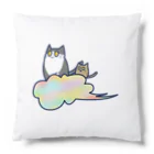 cosmicatiromの五色の雲と二匹の猫 Cushion