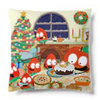 りんごくんのおみせの12月のりんごくん Cushion