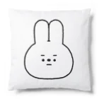 こつｗのおみせの量産うさぎ まゆげ ver.ホワイト Cushion