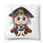 堀越ヨッシーのお店（SUZURI支店）の森邦子(足軽ガール) Cushion