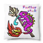 Feather stick-フェザースティック-のフェザースティック【Feather stick】 Cushion