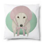 LaminaのSaluki×ベレー帽 Cushion