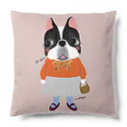 Nobby's SUZURI shopのフレブルのおーちゃん（背景あり） Cushion