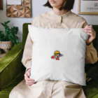 PLASTIC COBRAのドット絵イカックマン Cushion