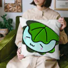 スライムバケツ店の柏餅スライムー蛇蝎家 Cushion