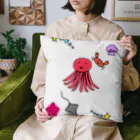 386のたこちゃんかにちゃん＆ヴァイオリンクッション Cushion