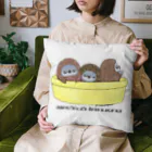 ヤママユ(ヤママユ・ペンギイナ)のタライリムジン(ケープ、マゼラン、フンボルト) Cushion