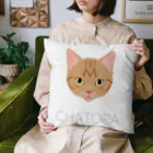 Baby Tigerのねこラブ・茶トラ Cushion