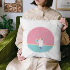 maricoco11の紫陽花と猫 Cushion