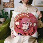 個人Vtuberテンタクル七海ショップSUZURI支店のまんまるテンタクル七海 Cushion