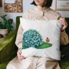 維乃広高の紫陽花とプチトマト Cushion