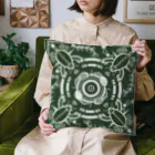 くいなの母のこがたのげんごろうレトロタイル風 Cushion