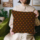 CHOSANAのドット よく見るとみかん Cushion