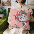 N-huluのモカちゃん Cushion