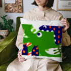 ymuseumのタコの被り物 Cushion